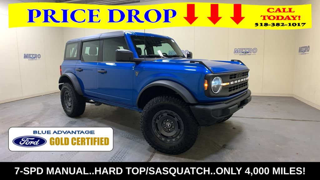 Certified 2025 Ford Bronco 4-Door w/ Sasquatch Package AWD/4WD image 1