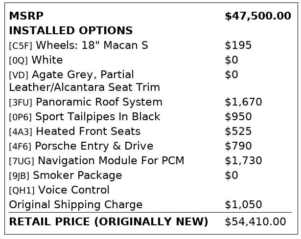 Used 2017 Porsche Macan AWD/4WD image 6