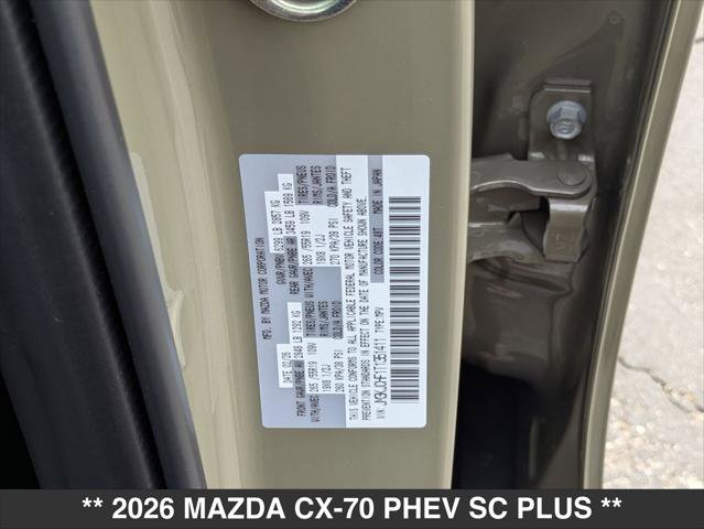 New 2026 MAZDA CX-70 SC Plus AWD/4WD image 15