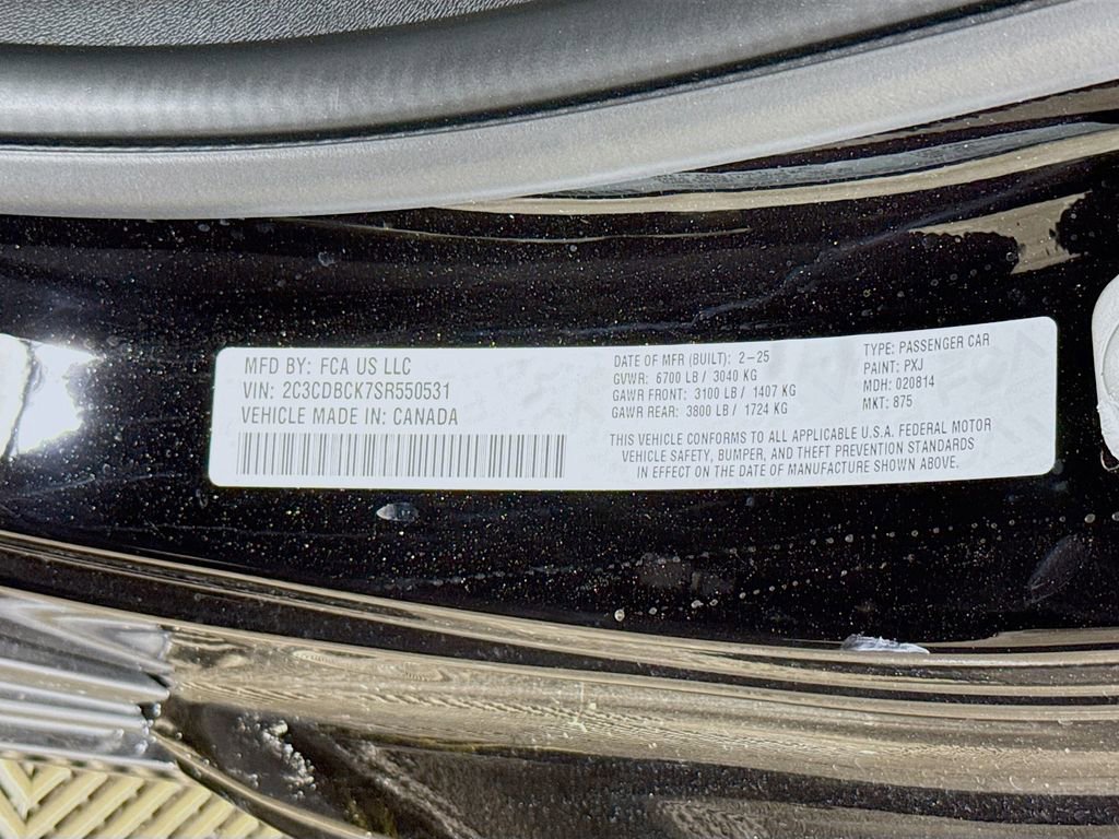 New 2025 Dodge Charger R/T w/ Quick Order Package 25M R/T AWD/4WD image 33