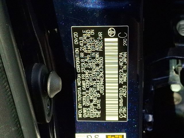 Certified 2021 Toyota Corolla LE w/ Carpet Mat Package (TMS) image 27