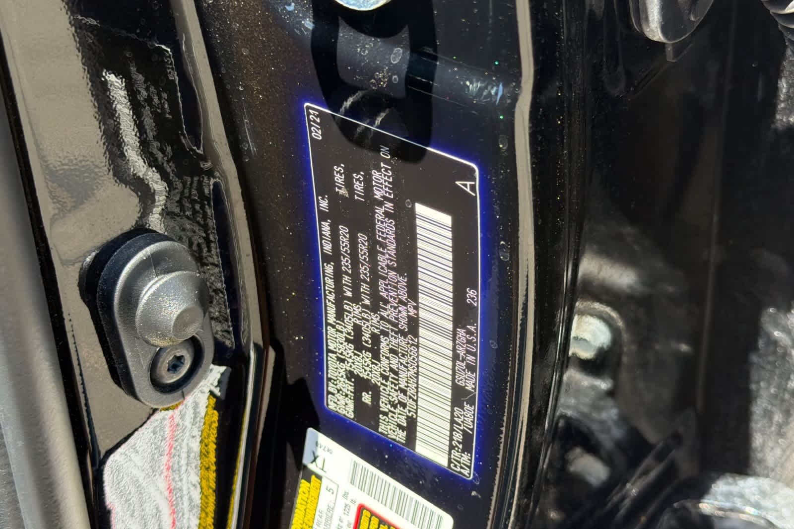 Used 2021 Toyota Highlander Platinum FWD image 35