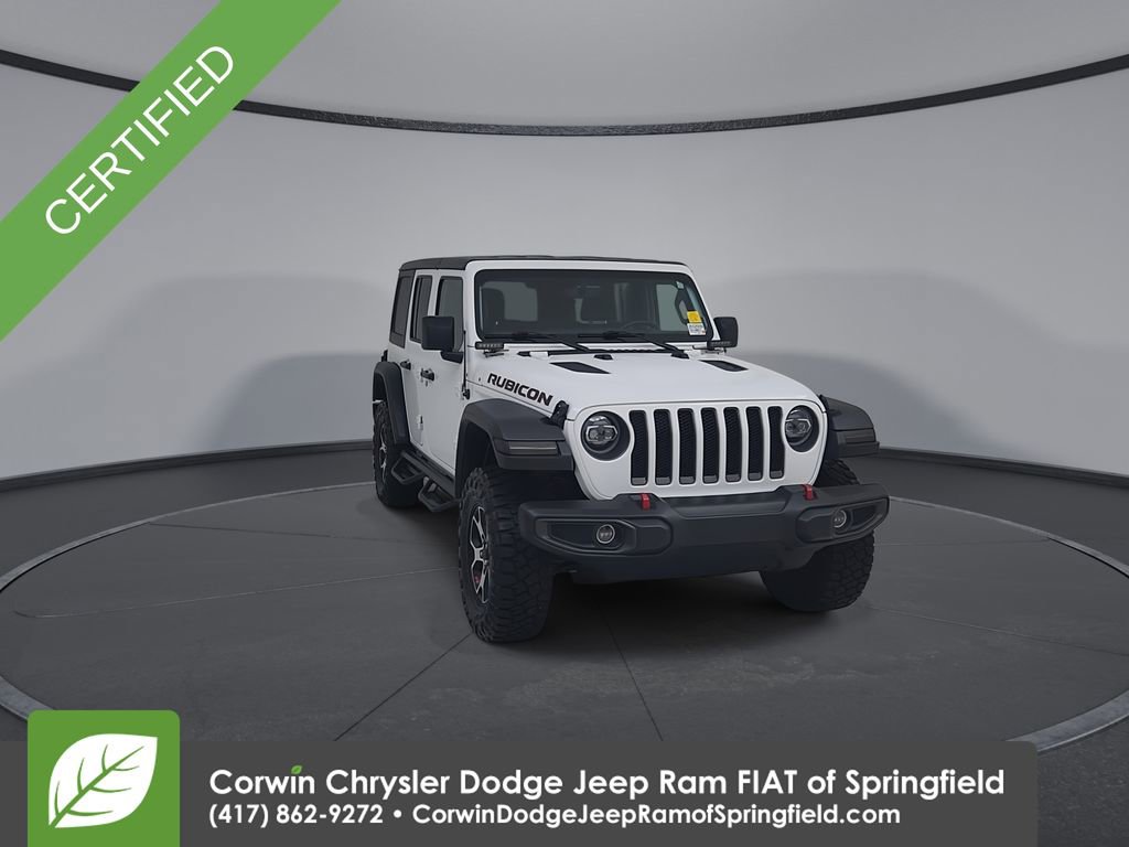 Certified 2023 Jeep Wrangler Unlimited Rubicon w/ Safety Group AWD/4WD image 4