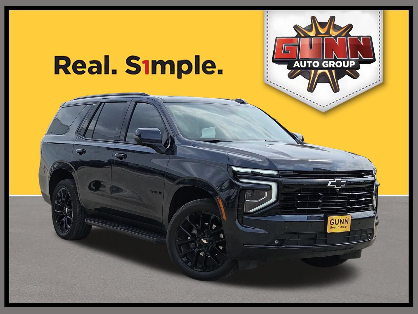 Certified 2025 Chevrolet Tahoe RST w/ RST Capability Package AWD/4WD image 1