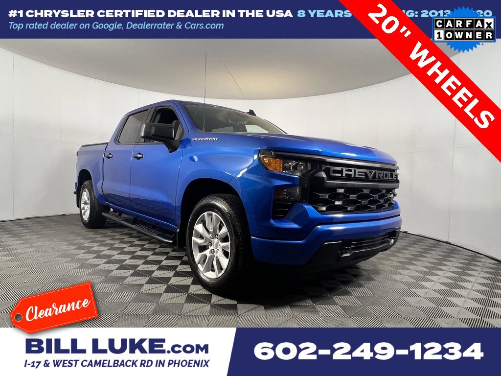 Used 2022 Chevrolet Silverado 1500 Custom