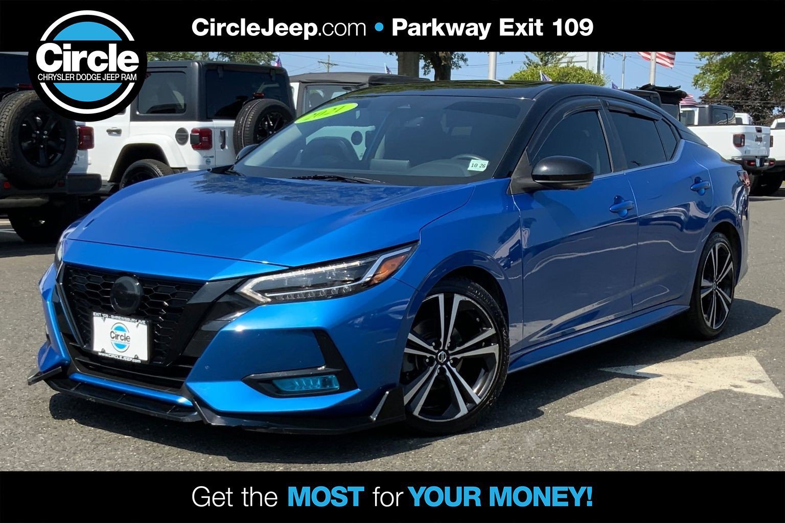 Used 2021 Nissan Sentra SR w/ SR Premium Package