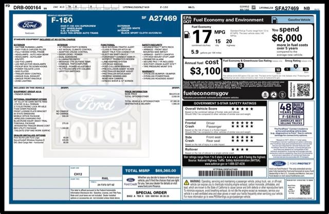 Used 2025 Ford F150 Tremor w/ Bed Utility Package AWD/4WD image 32
