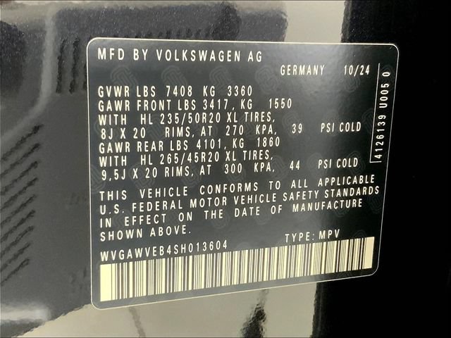 New 2025 Volkswagen ID. Buzz Pro S RWD image 9