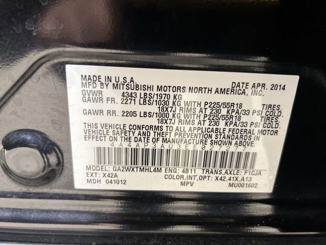 Used 2014 Mitsubishi Outlander Sport ES FWD image 26
