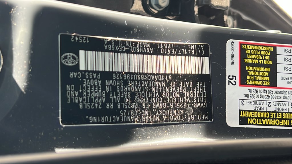 Certified 2025 Toyota Camry SE w/ Multimedia Upgrade Package FWD image 23