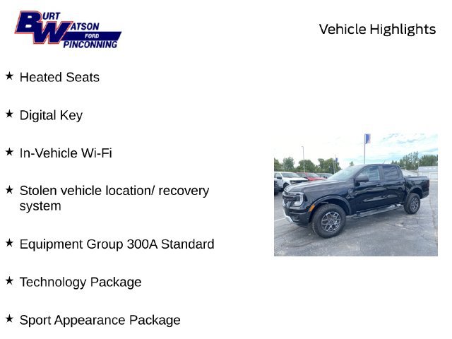 Used 2024 Ford Ranger XLT w/ Technology Package AWD/4WD image 9