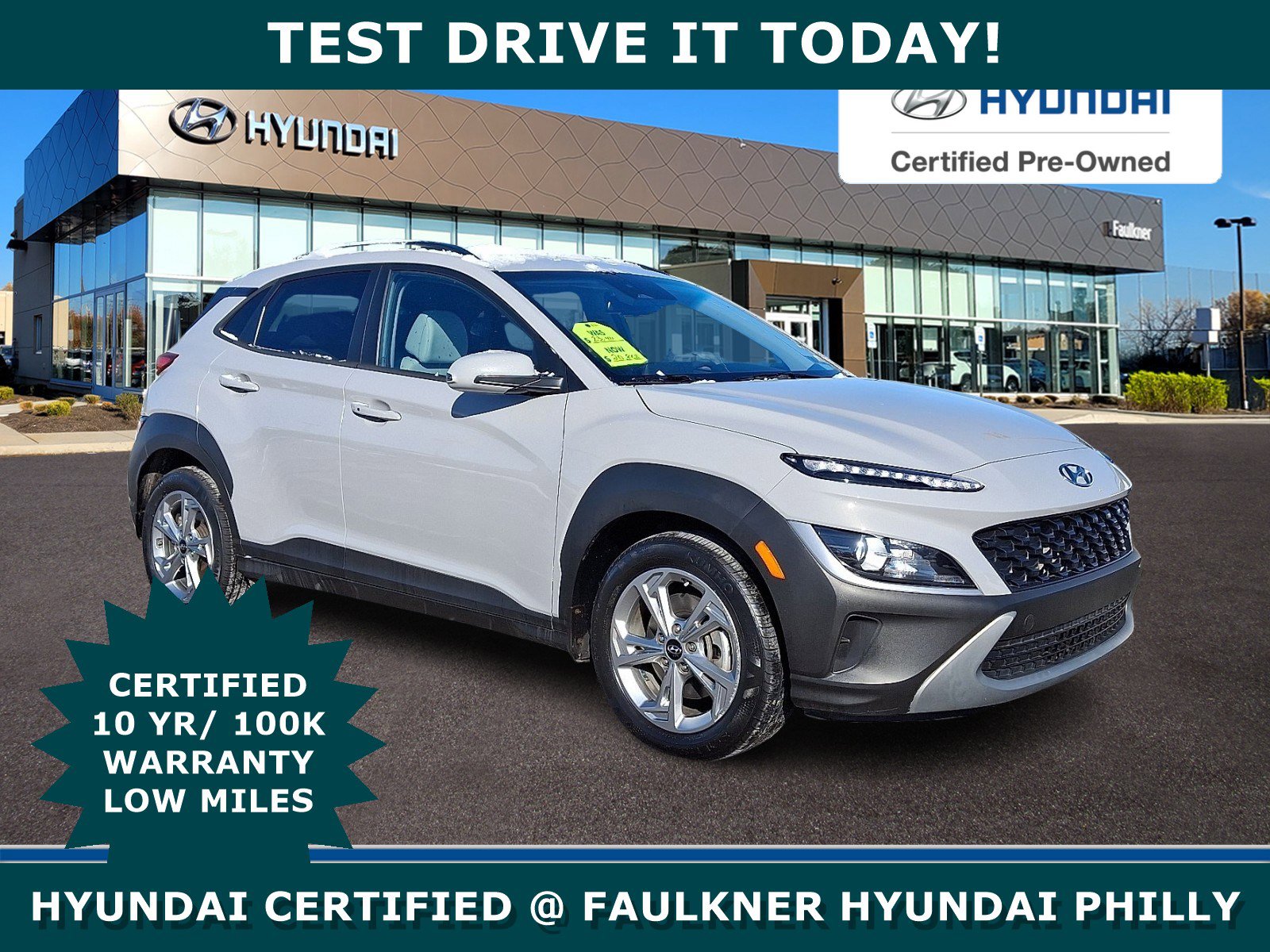 Certified 2023 Hyundai Kona SEL