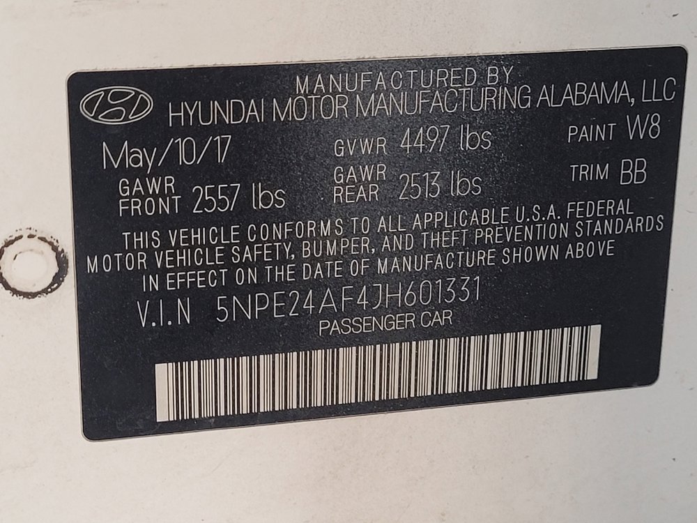 Used 2018 Hyundai Sonata SE FWD image 33