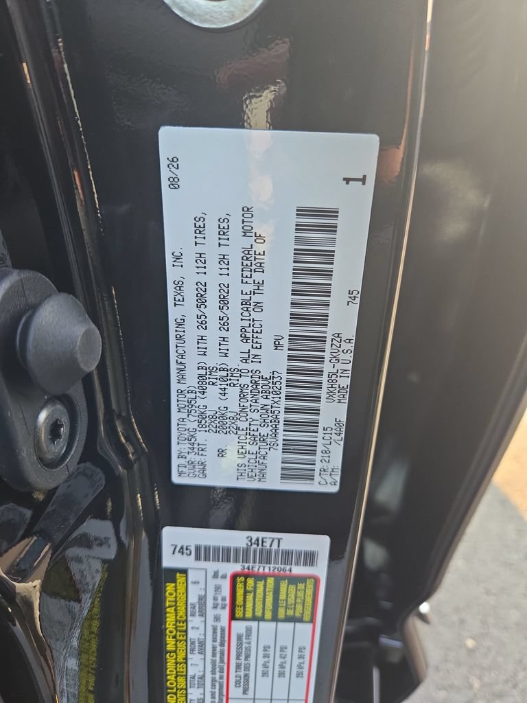 New 2026 Toyota Sequoia Capstone w/ TRD Performance Package (TMS) AWD/4WD image 27