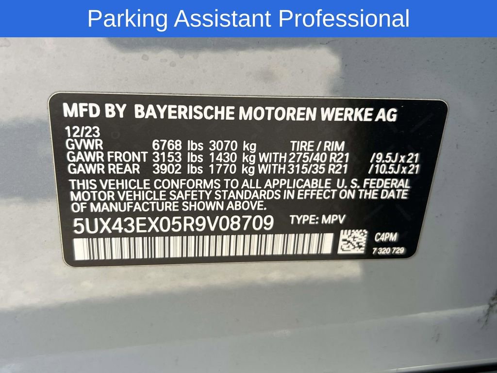 Used 2024 BMW X6 M60i w/ Executive Package image 29