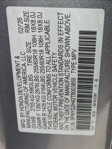 New 2026 Honda Pilot EX-L image 18