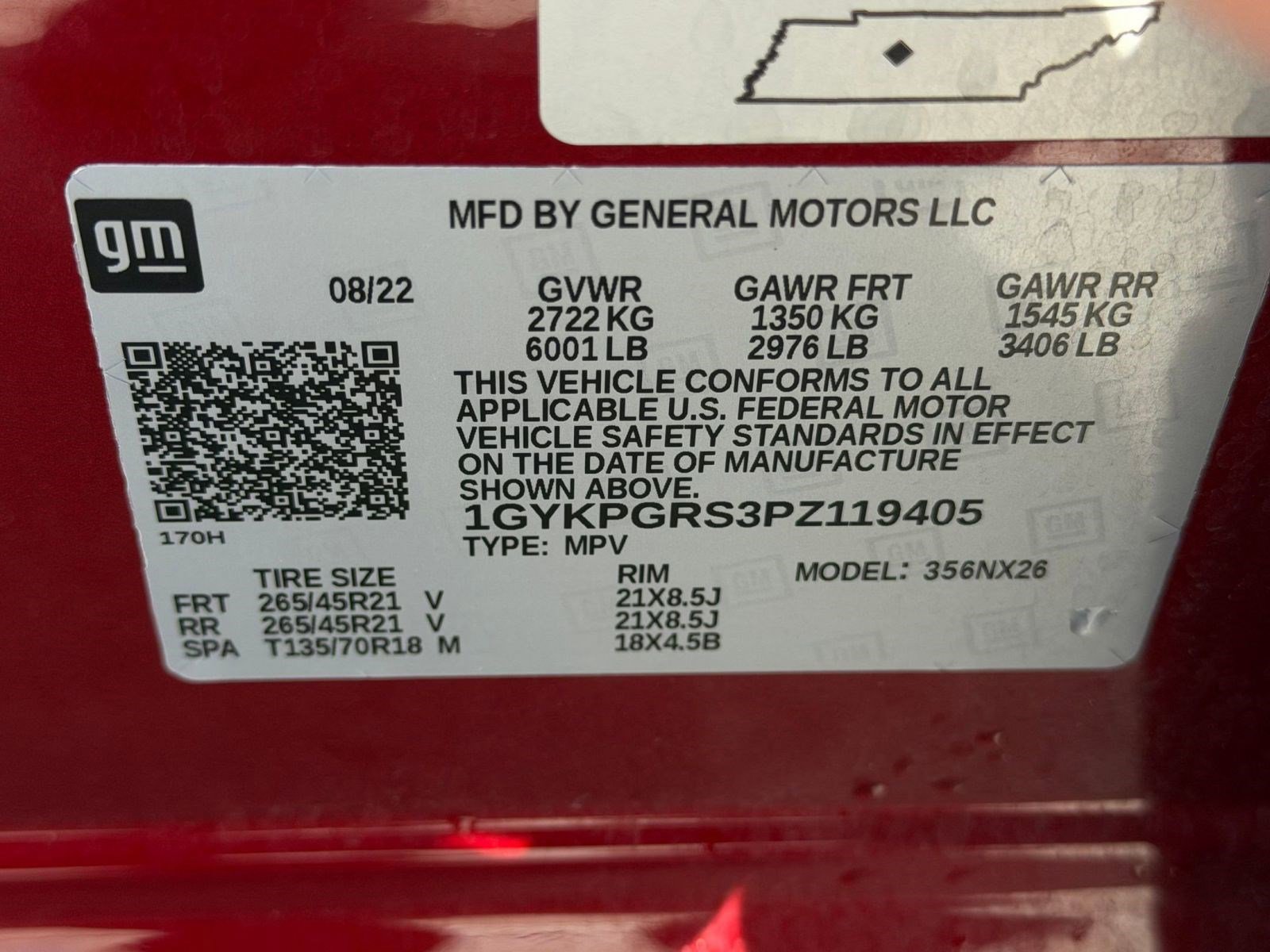 Used 2023 Cadillac XT6 Sport w/ LPO, Premium Carpet Package AWD/4WD image 21