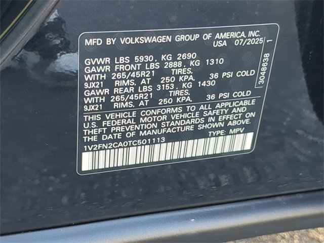 New 2026 Volkswagen Atlas SEL Premium R-Line image 35