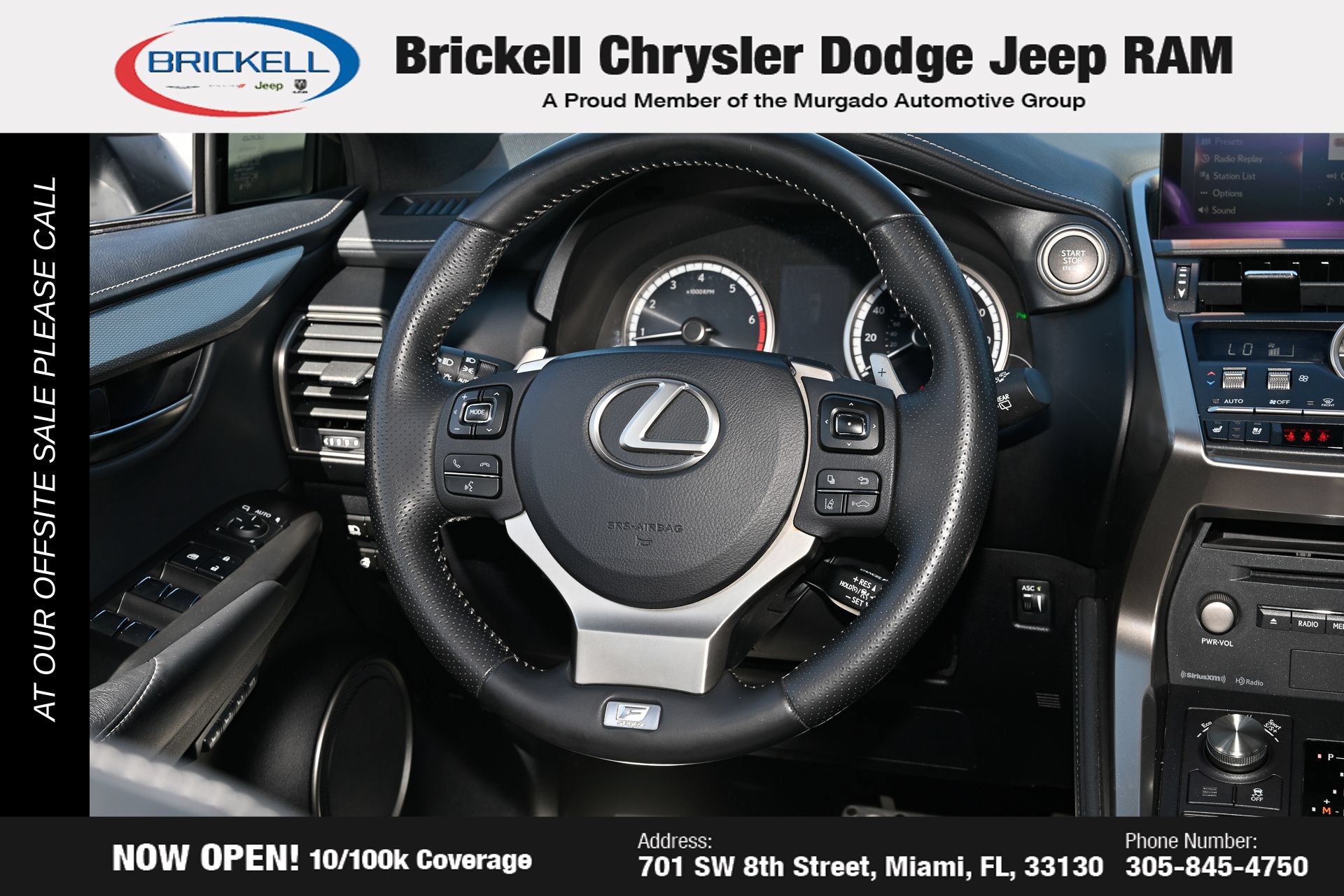 Used 2019 Lexus NX 300 F Sport w/ F Sport Premium Package AWD/4WD image 20