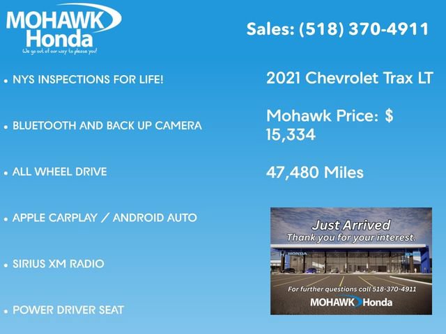 Used 2021 Chevrolet Trax LT w/ LT Convenience Package AWD/4WD image 3