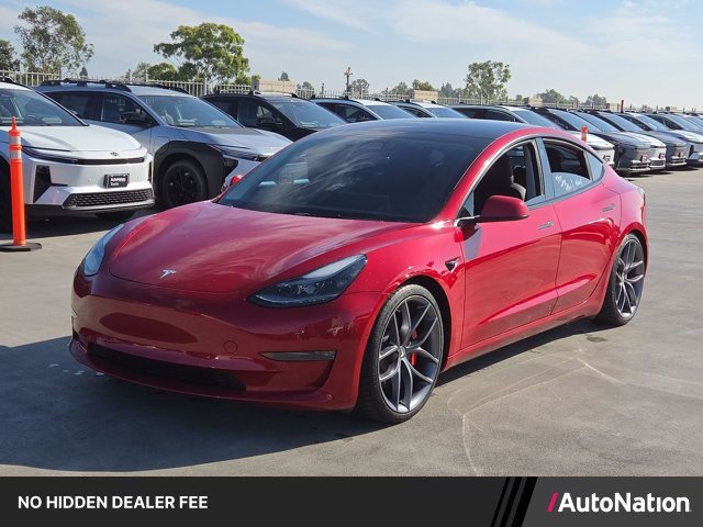Used 2022 Tesla Model 3 Performance AWD/4WD image 1