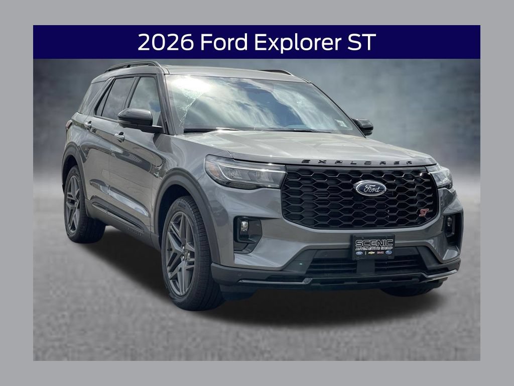 New 2026 Ford Explorer ST w/ Sun And Sound Package