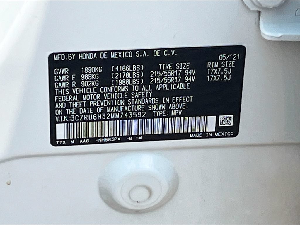 Used 2021 Honda HR-V LX image 29