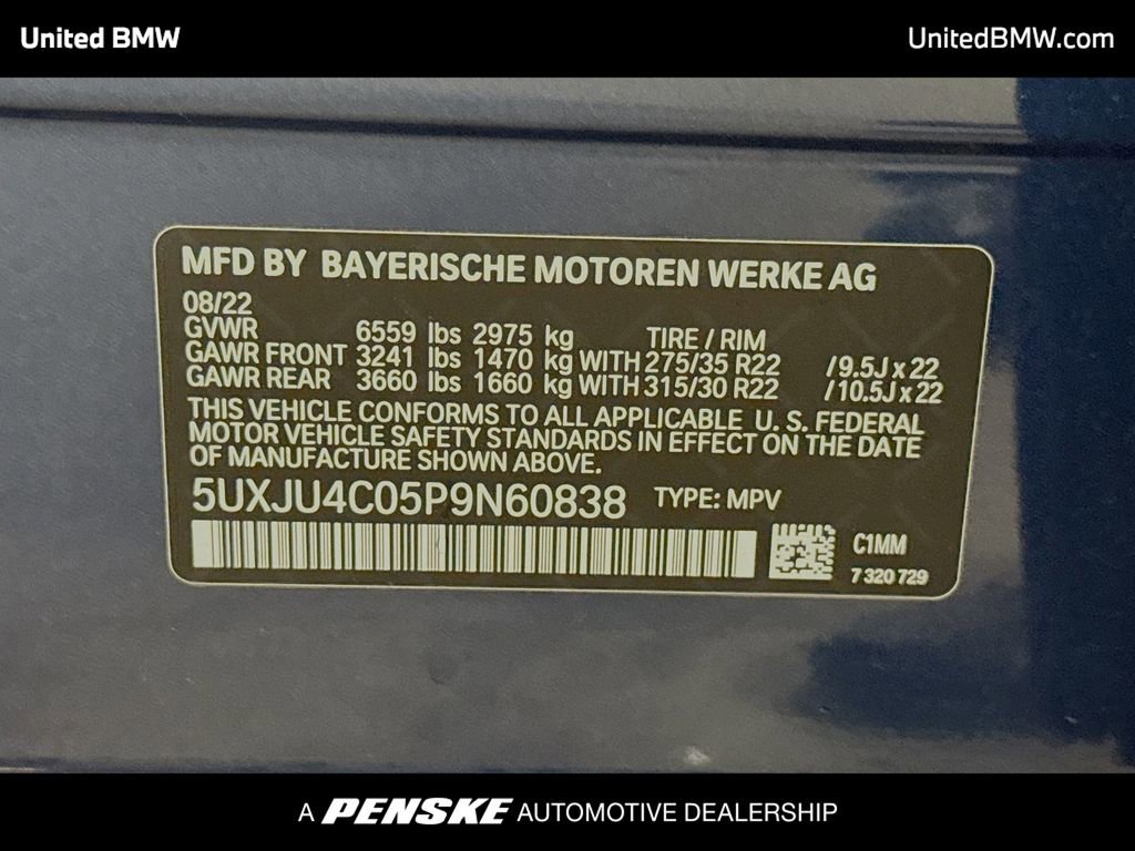 Used 2023 BMW X5 M50i w/ Climate Comfort Package AWD/4WD image 15
