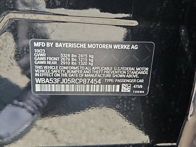 Used 2024 BMW 530i xDrive w/ M Sport Package AWD/4WD image 26