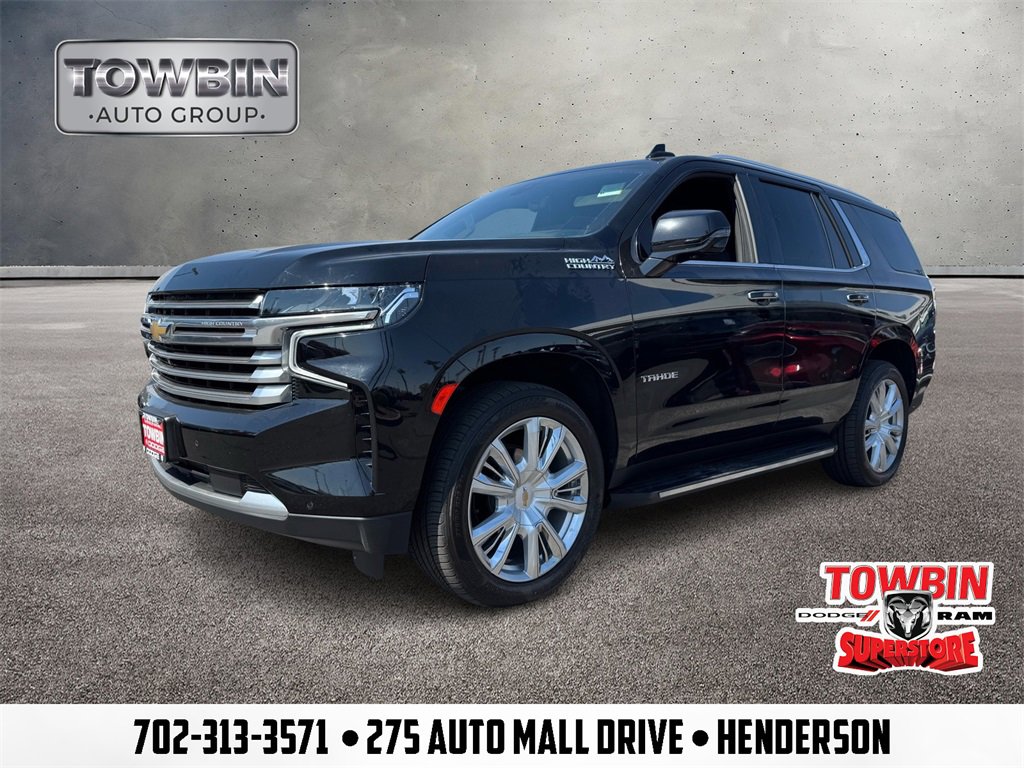 Used 2021 Chevrolet Tahoe High Country
