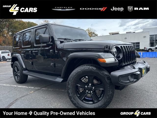 Certified 2021 Jeep Wrangler Unlimited Sahara