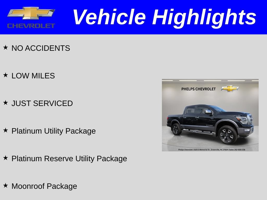 Used 2024 Nissan Titan Platinum Reserve w/ Moonroof Package AWD/4WD image 2