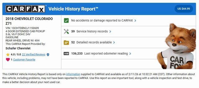 Used 2018 Chevrolet Colorado Z71 image 5