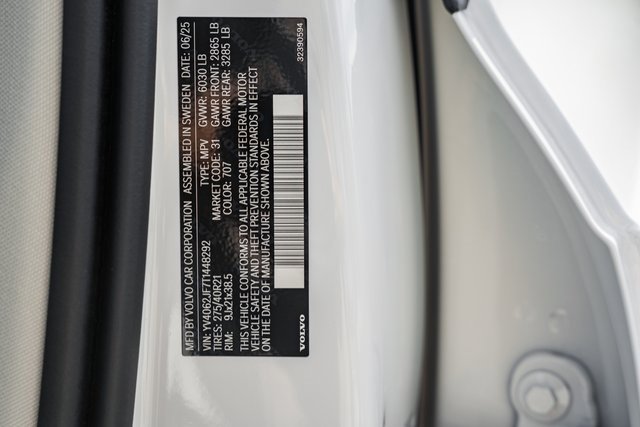 New 2026 Volvo XC90 B6 Ultra w/ Protection Package Premier image 40