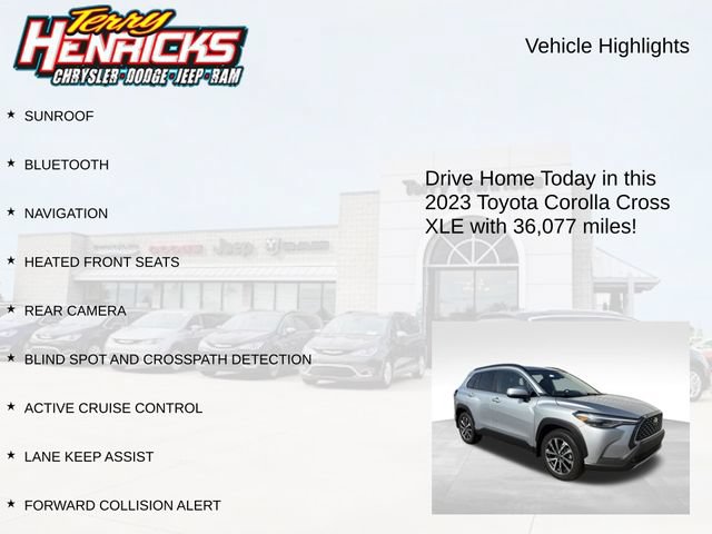 Used 2023 Toyota Corolla Cross XLE AWD/4WD image 4