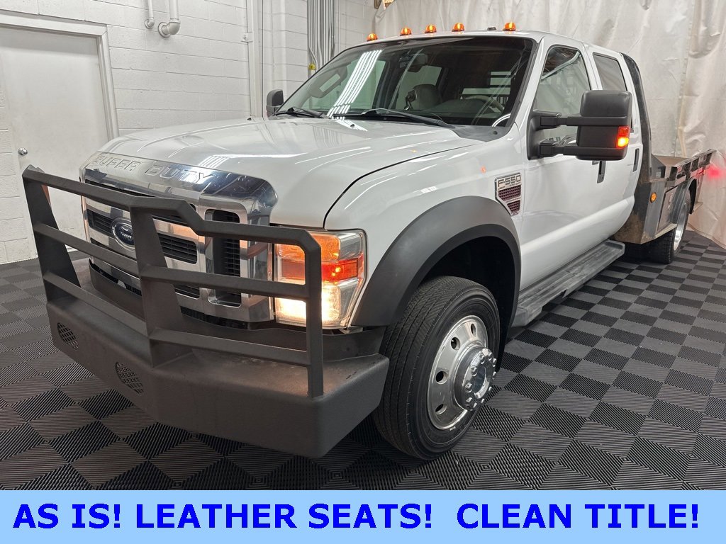 Used 2008 Ford F550 4x4 Crew Cab Super Duty
