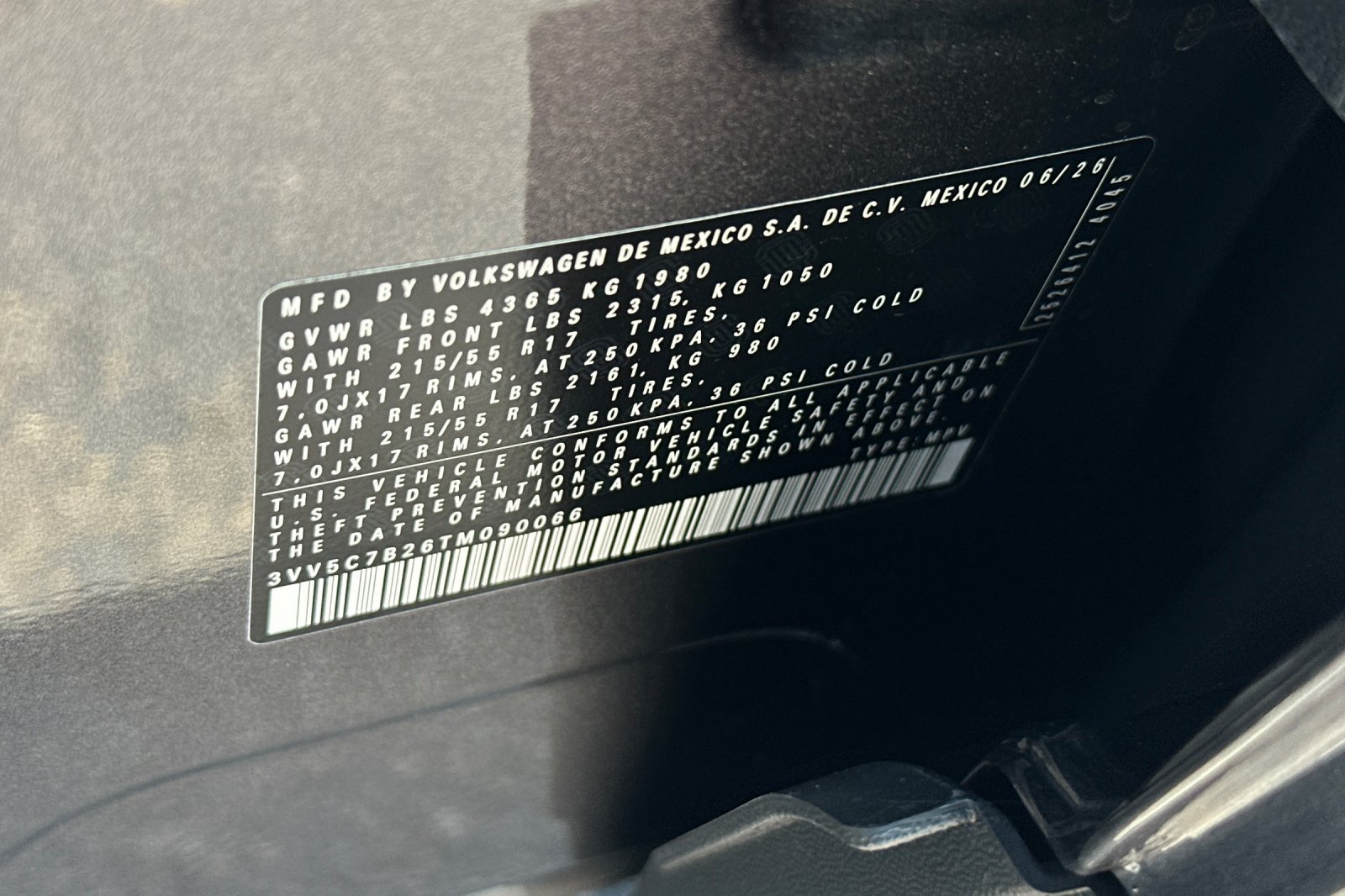 New 2026 Volkswagen Taos S FWD image 23