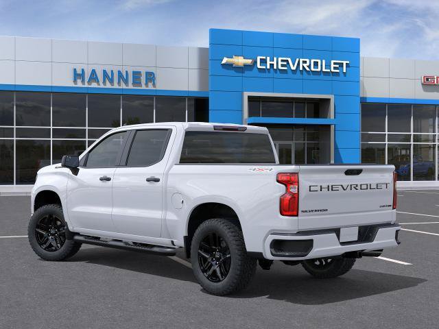 New 2026 Chevrolet Silverado 1500 Custom w/ Turbomax Blackout Package AWD/4WD image 3