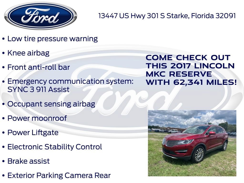 Used 2017 Lincoln MKC Reserve FWD image 19