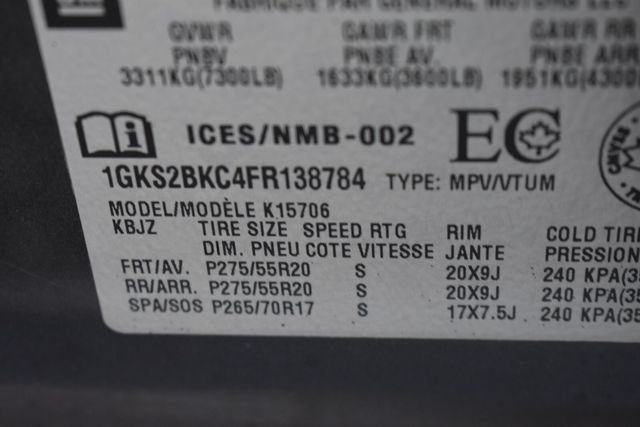 Used 2015 GMC Yukon SLT AWD/4WD image 15
