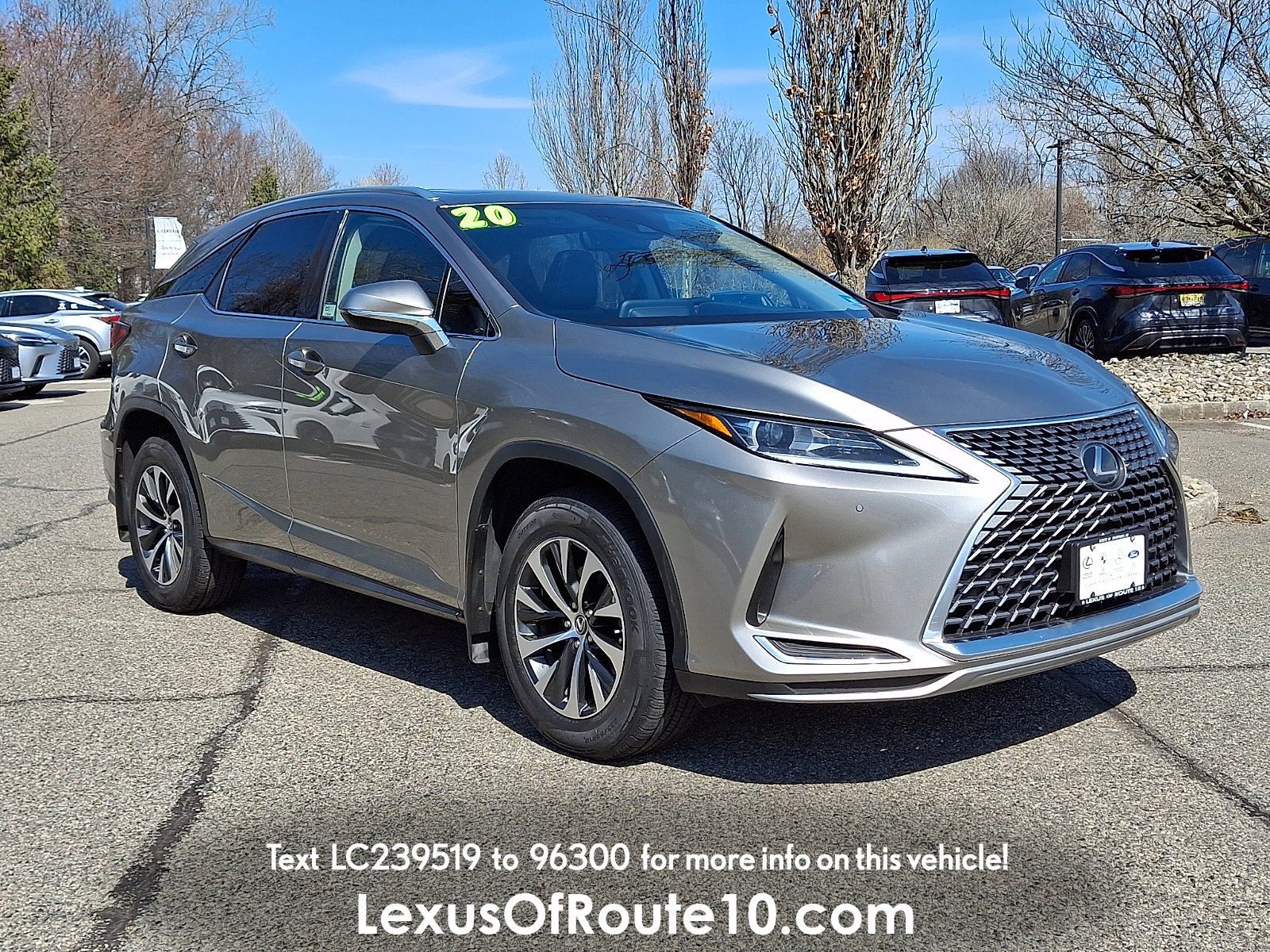 Certified 2020 Lexus RX 350 AWD w/ Premium Package image 1