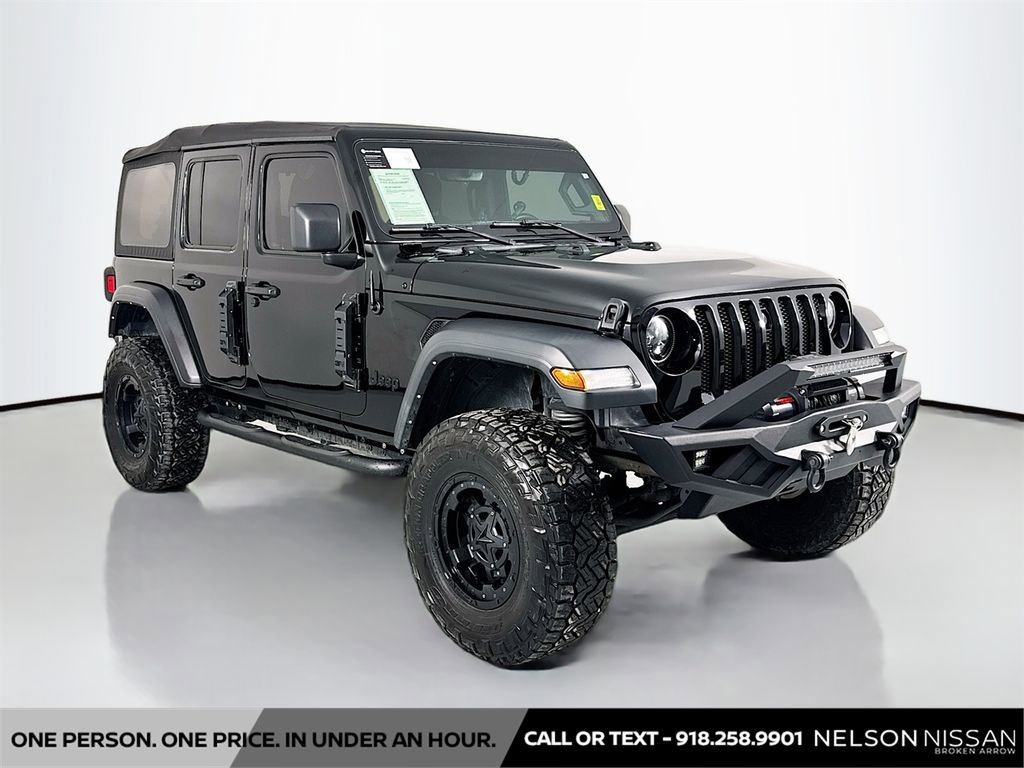 Used 2021 Jeep Wrangler Unlimited Sport image 3