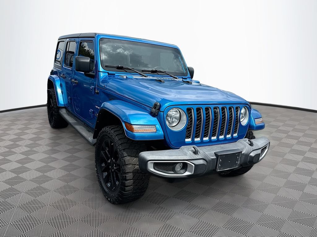 Used 2021 Jeep Wrangler Unlimited Sahara AWD/4WD image 4