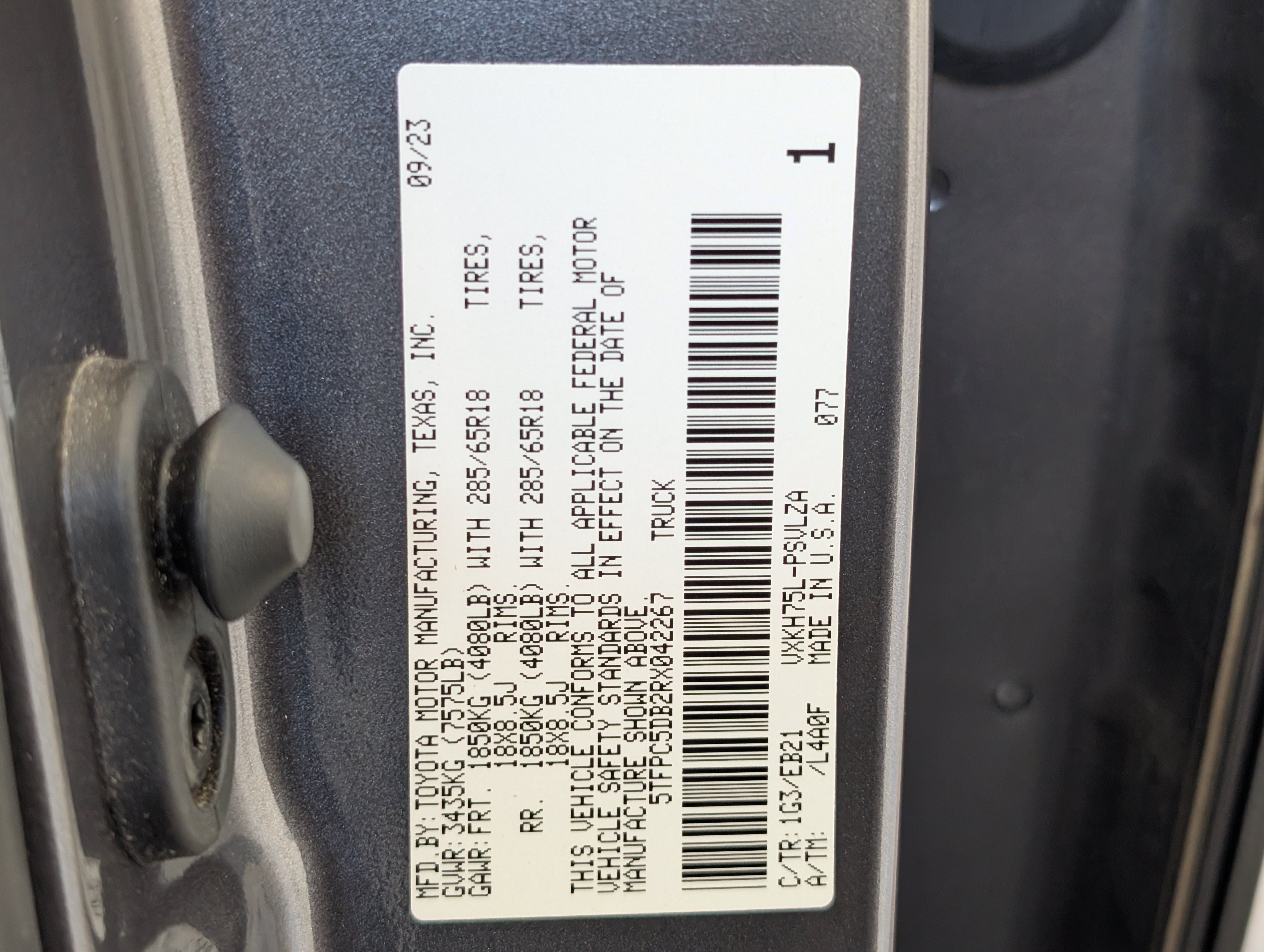 Used 2024 Toyota Tundra TRD Pro AWD/4WD image 40