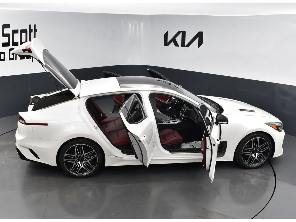 Used 2022 Kia Stinger GT1 w/ Red Interior Color Package RWD image 32