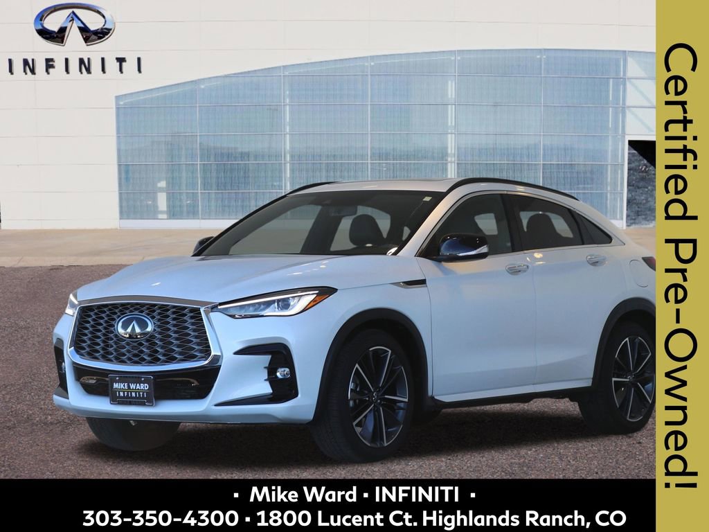 Certified 2024 INFINITI QX55 Luxe w/ Cargo Package