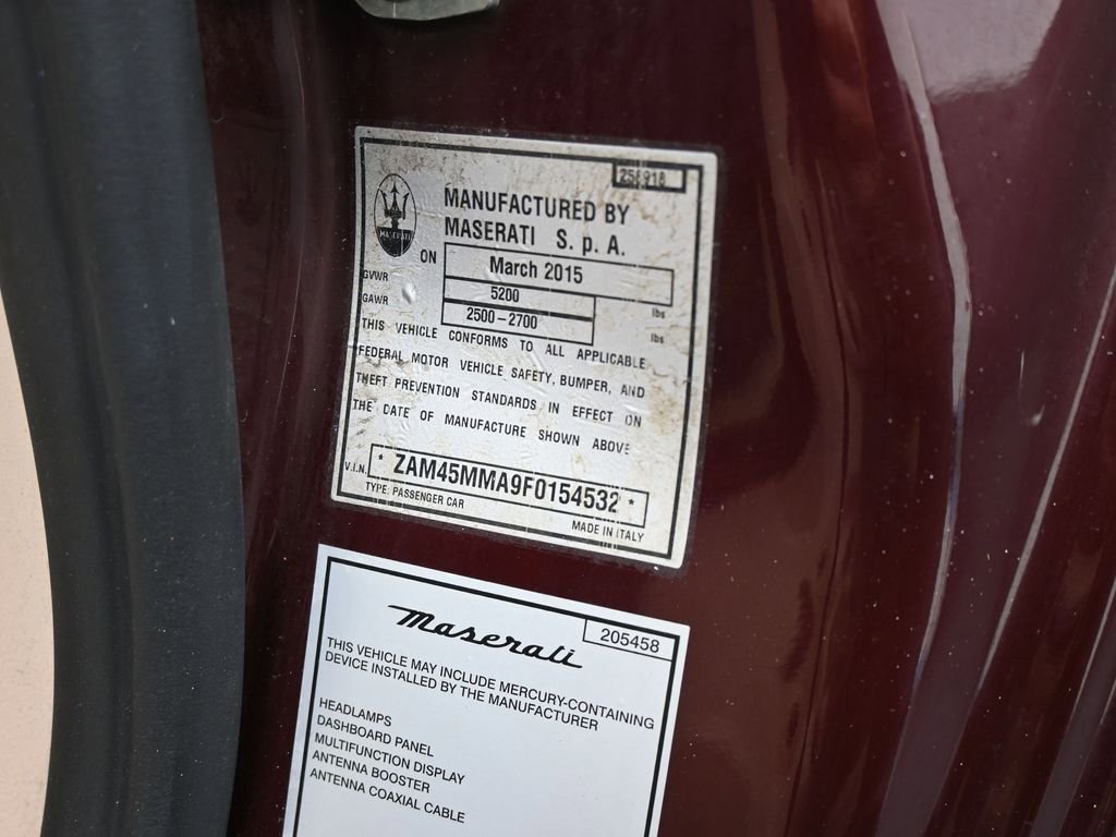 Used 2015 Maserati GranTurismo Convertible image 19