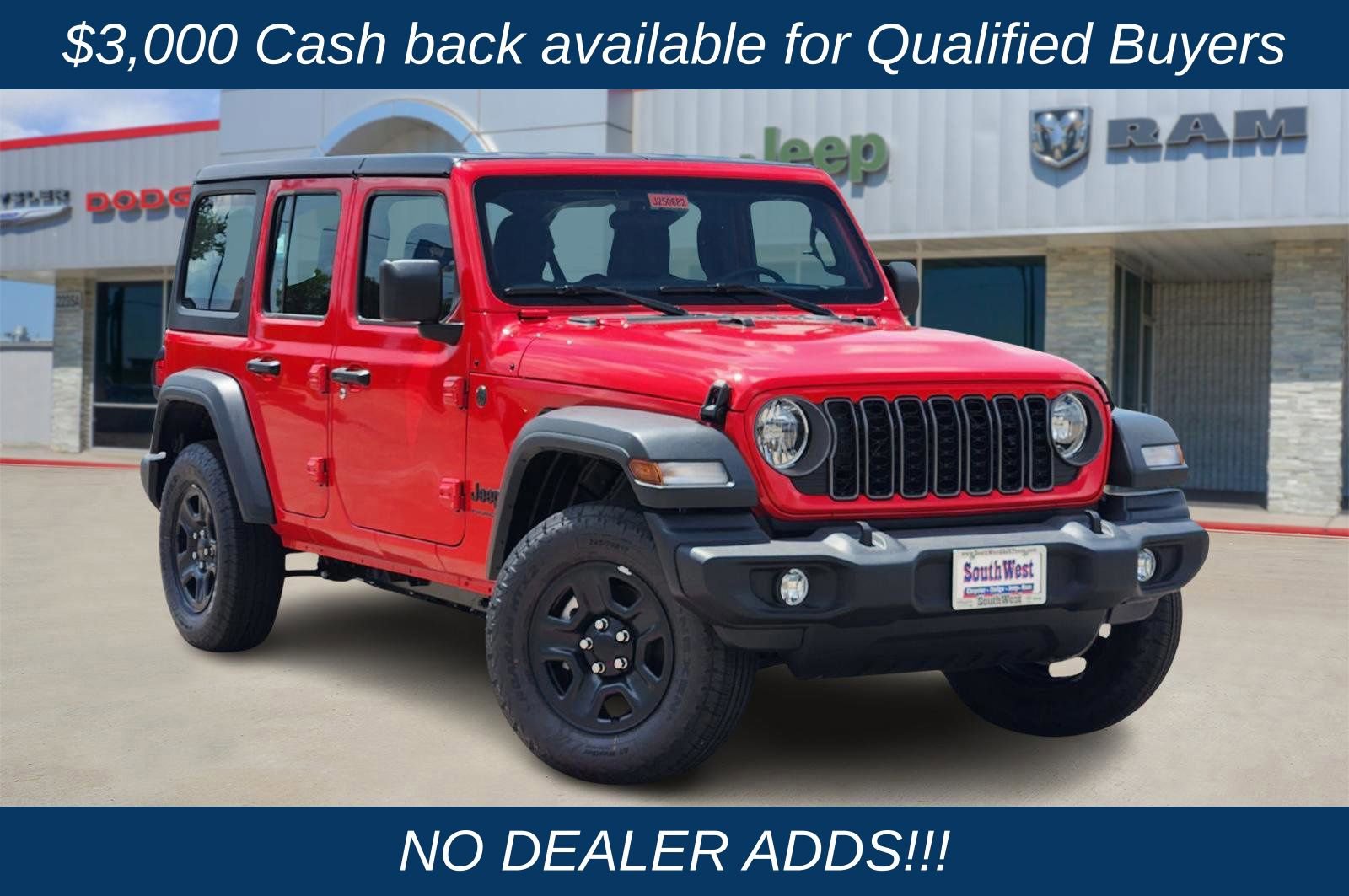 New 2025 Jeep Wrangler Sport