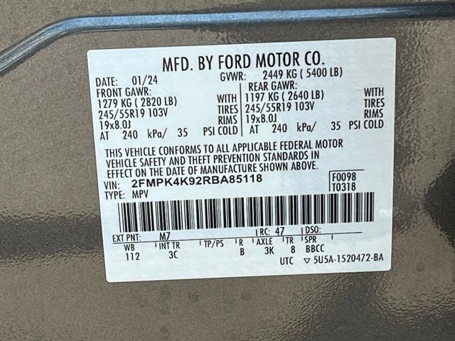 Used 2024 Ford Edge Titanium image 35