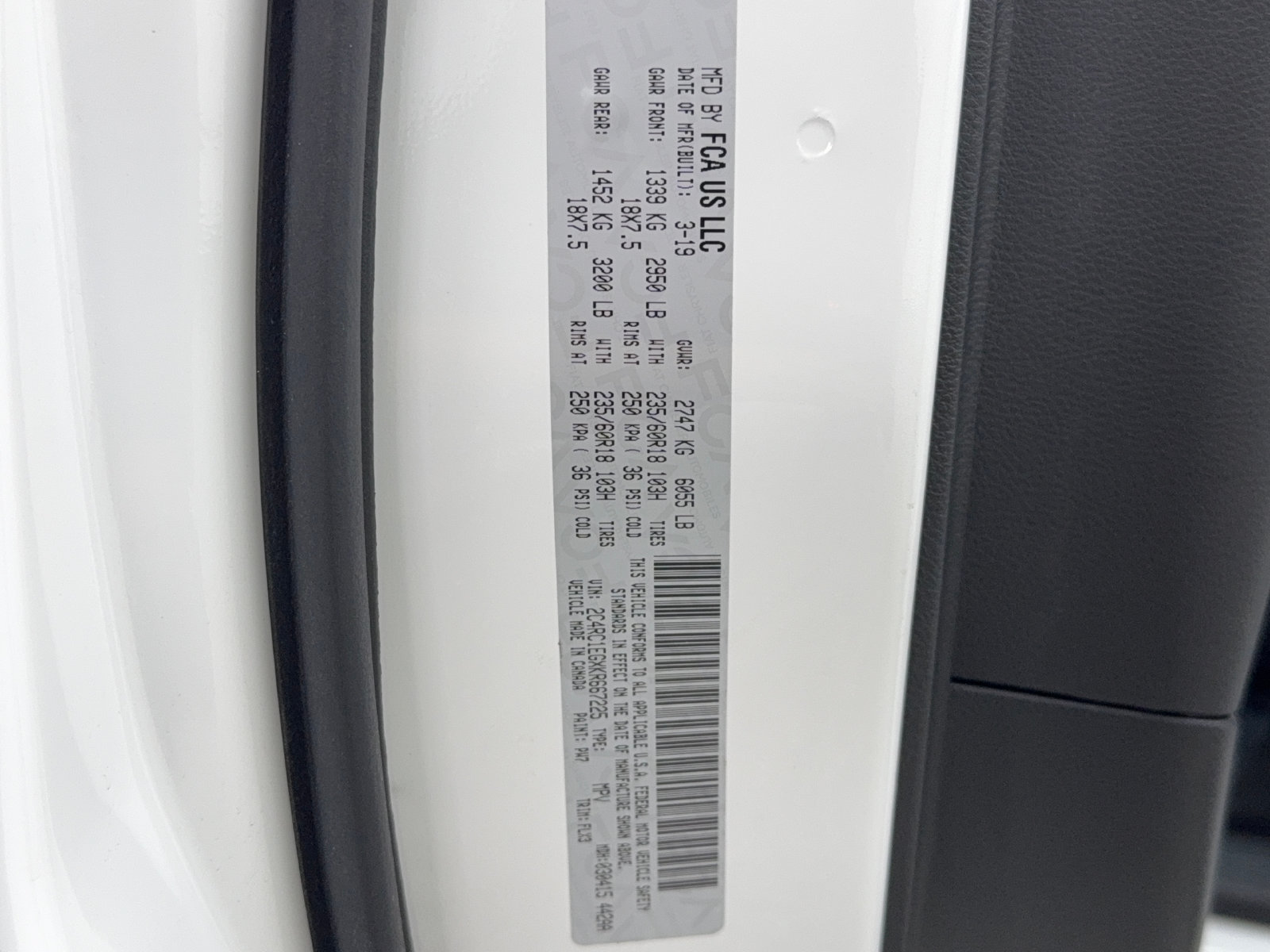 Used 2019 Chrysler Pacifica Touring-L Plus w/ S Appearance Package FWD image 55